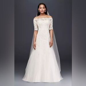 David's Bridal Jewel Wedding dress